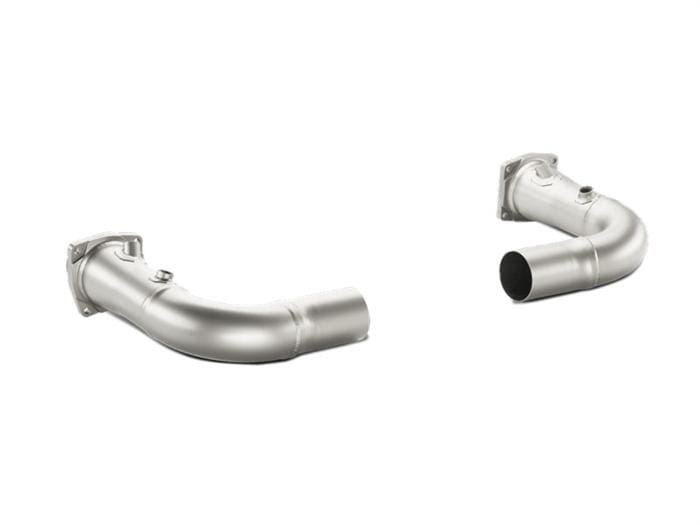 Akrapovic Titanium Link Pipe Set - 991 Turbo - - (NLA)