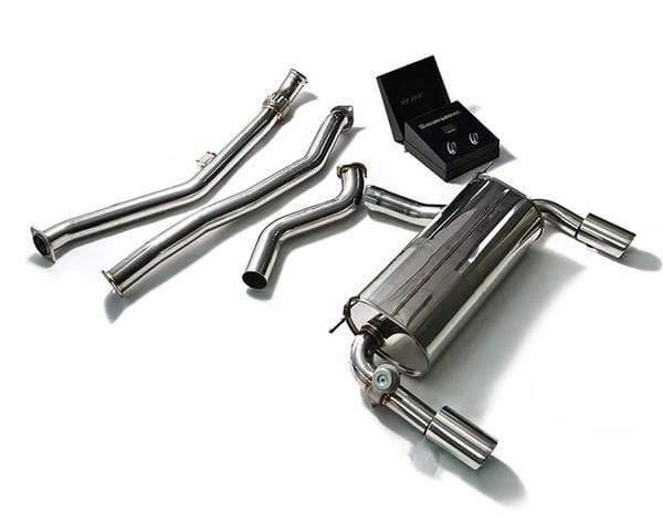 ARMYTRIX Stainless Steel Valvetronic Catback Exhaust Dual Carbon BMW 335i | 435i F3x 12-15