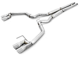 AWE Tuning S550 Ford Mustang GT Quad Tip Exhaust Suite ('15-'17)