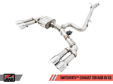 AWE Tuning Audi 8V S3 Sedan SwitchPath Exhaust System