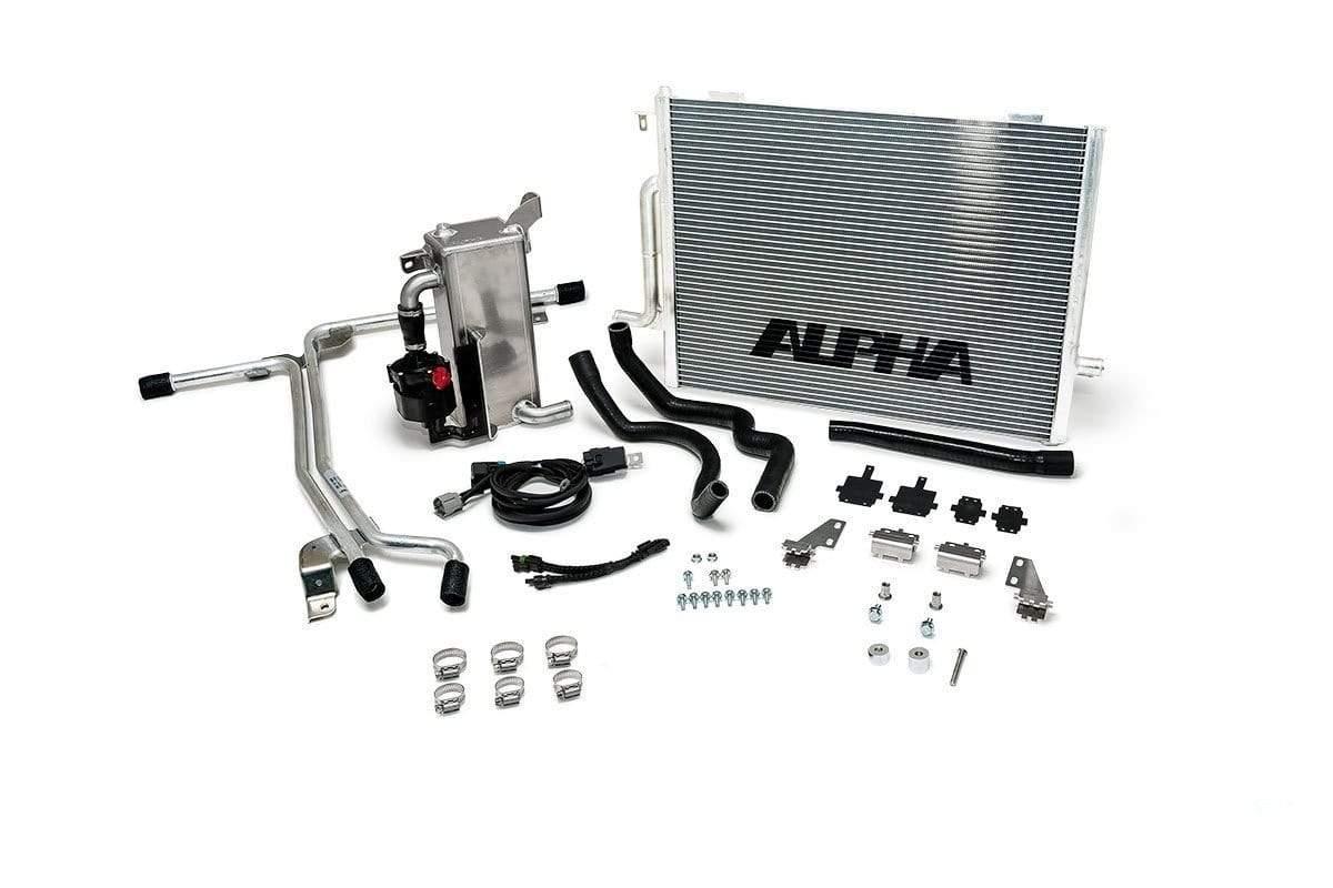 AMS Alpha Performance Supercharger Cooler System Audi B8 S4 S5 AMS