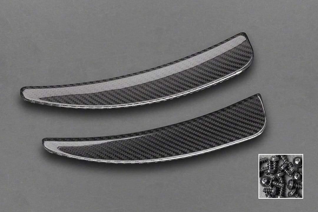 Audi R8 V10 PLUS (2015 ) - Carbon Front Fins & Carbon Front Spoiler
