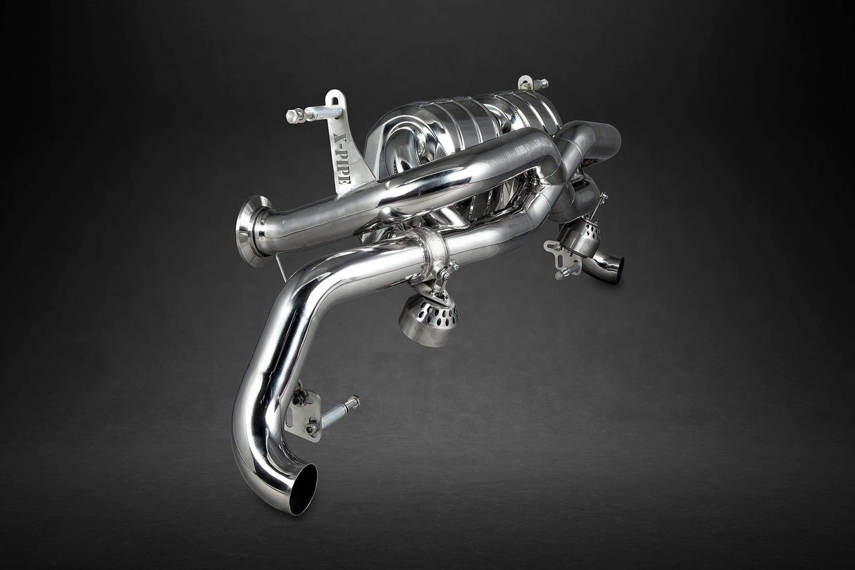 Audi R8 V10 (Post-Facelift: up to 2015) X-Pipe Exhaust System (Incl. Remote)