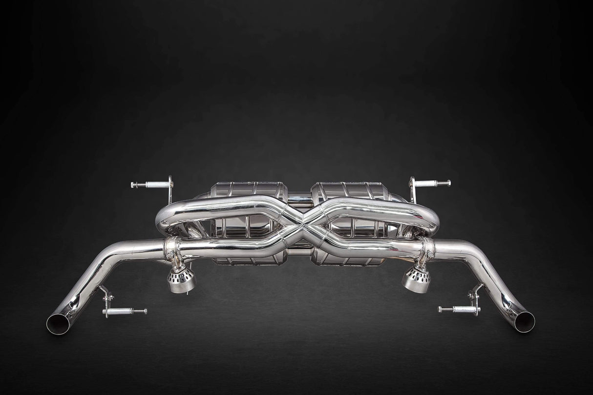 Audi R8 V10 (Post-Facelift: up to 2015) X-Pipe Exhaust System (Incl. Remote)