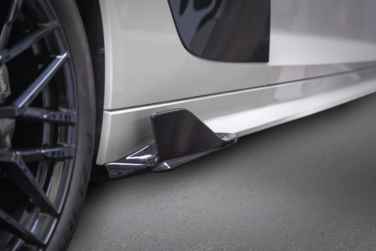 Audi R8 V10 PLUS (2015 ) - Carbon Side Fins (Matte)