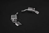 Audi RS4 (B9) & RS5 Sportback Valved Exhaust System, Mid Pipes, Oval RS Tips (w. CES-3)