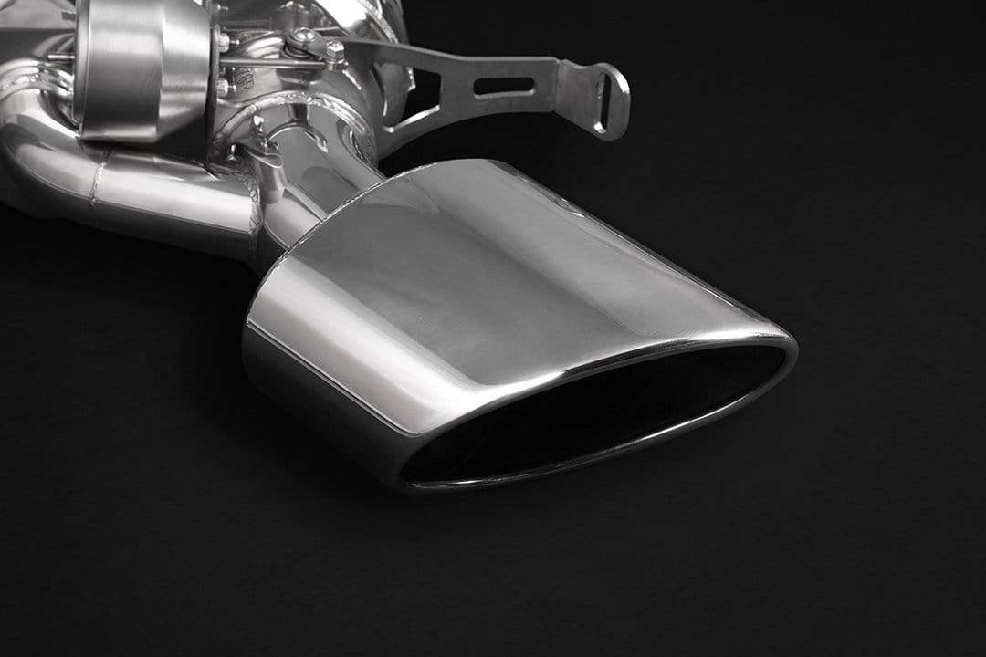 Audi RS4 (B9) & RS5 Sportback Valved Exhaust System, Mid Pipes, Oval RS Tips (w. CES-3)