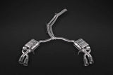 Audi RS5 (B9/F5) Valved Catback Exhaust System, Carbon Tips, with CES-3