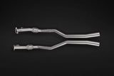 Audi RS4 (B9) & RS5 Sportback Valved Exhaust System, Mid Pipes, Carbon Tips (w. CES-3)