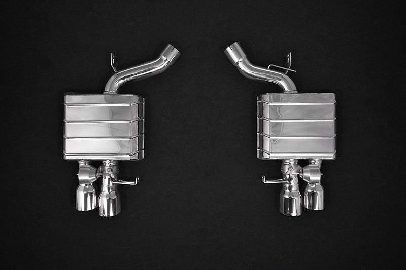 BMW 650i (V8TT) Valved Exhaust System incl. Remote (Catback) with Stainless Tips