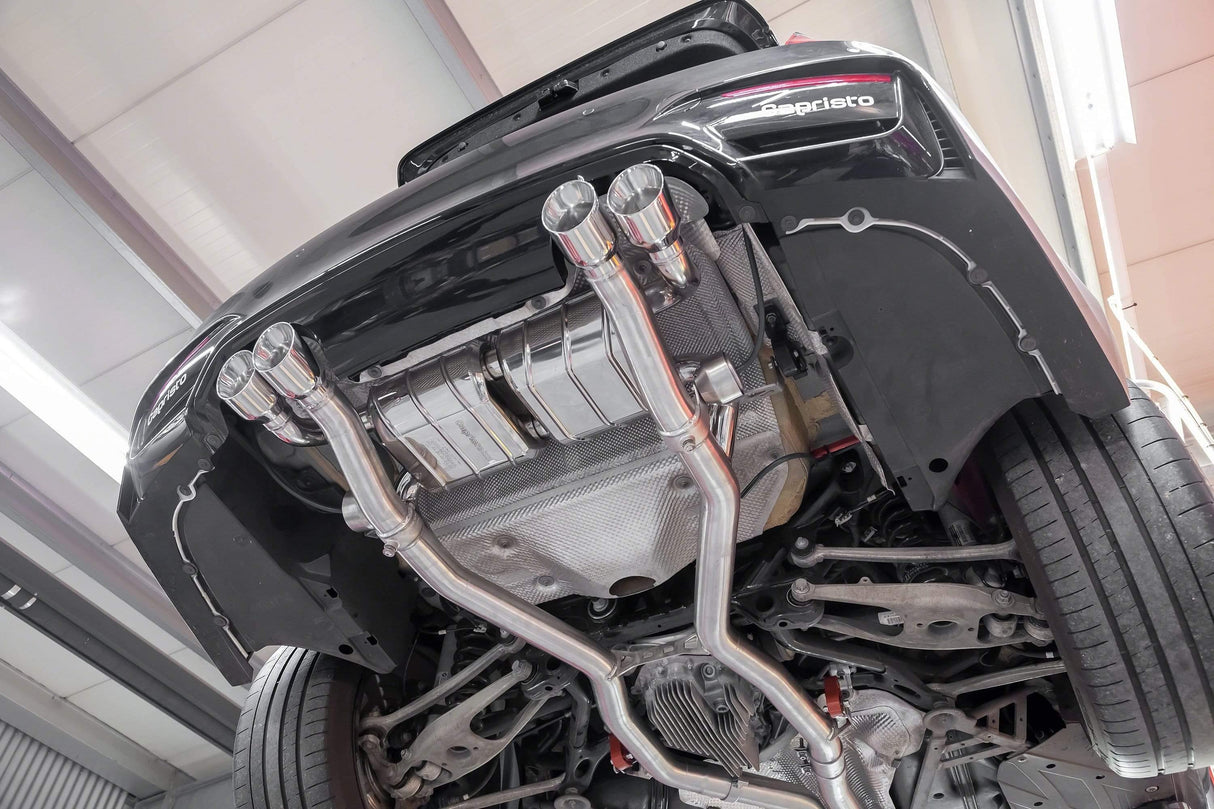 BMW M3/M4 - Valved Exhaust System Incl. Remote (Stainless Tips)