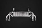 BMW M5 (F90) Valved Exhaust System, Mid-Pipes, & CES-3 Remote Kit with Carbon Fiber Tips