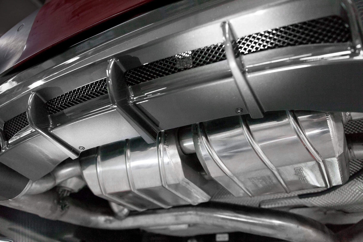 BMW 428i Valved Exhaust System with Mid-Silencer, Skirt, and CES-3 Controller