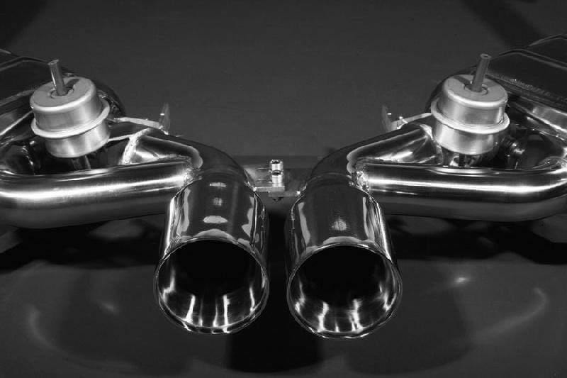 Porsche 987 Cayman MK1 (Before 2009) Complete Racing Valve Exhaust, Header with 200 Cell Sport Cat (with CES-3 Remote)