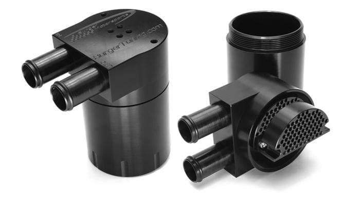 Burger Motorsports Turbo Double Baffle Oil Catch Can
