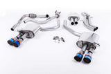 Milltek 2.5" Valved Resonated Cat Back Exhaust - Audi B9 S4 | S5 | 3.0T