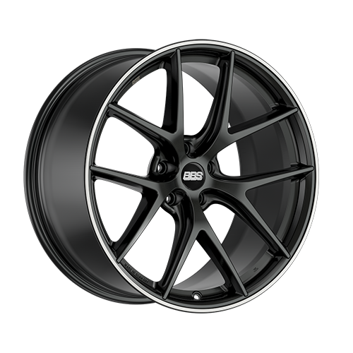 BBS CI-R 19" 5x108 Satin Black Polished Rim