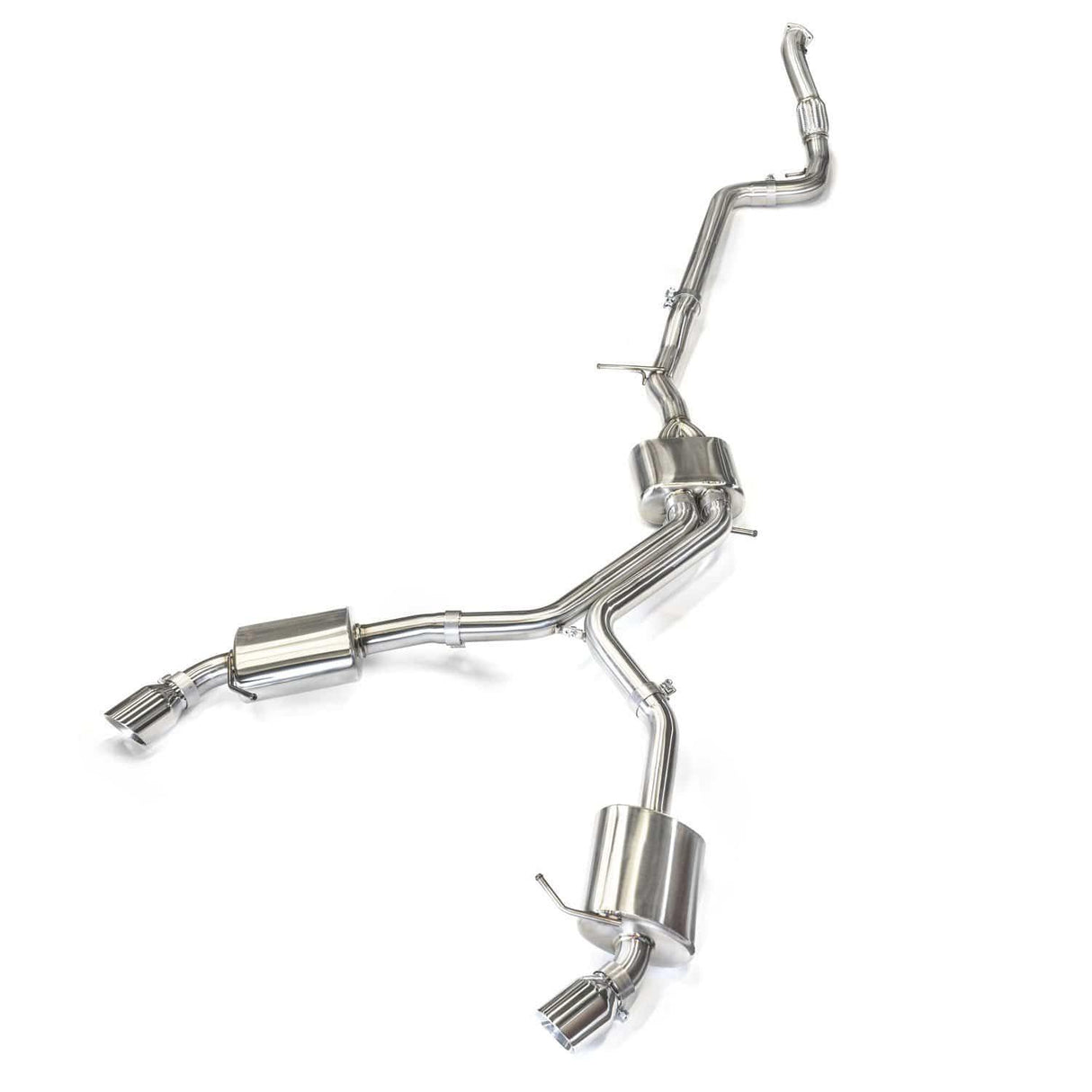 CTS Turbo Catback Exhaust System - Audi B9 A4 Quattro 2.0T