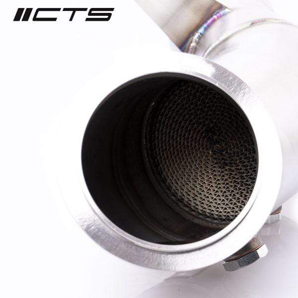 CTS Turbo 4" Downpipe | BMW N55 (Electric Wastegate)