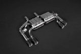 BMW M2 Capristo Exhaust System (F87)- ECE Valved Exhaust w/ Mid-Silencer Spare Pipes & Carbon Tips