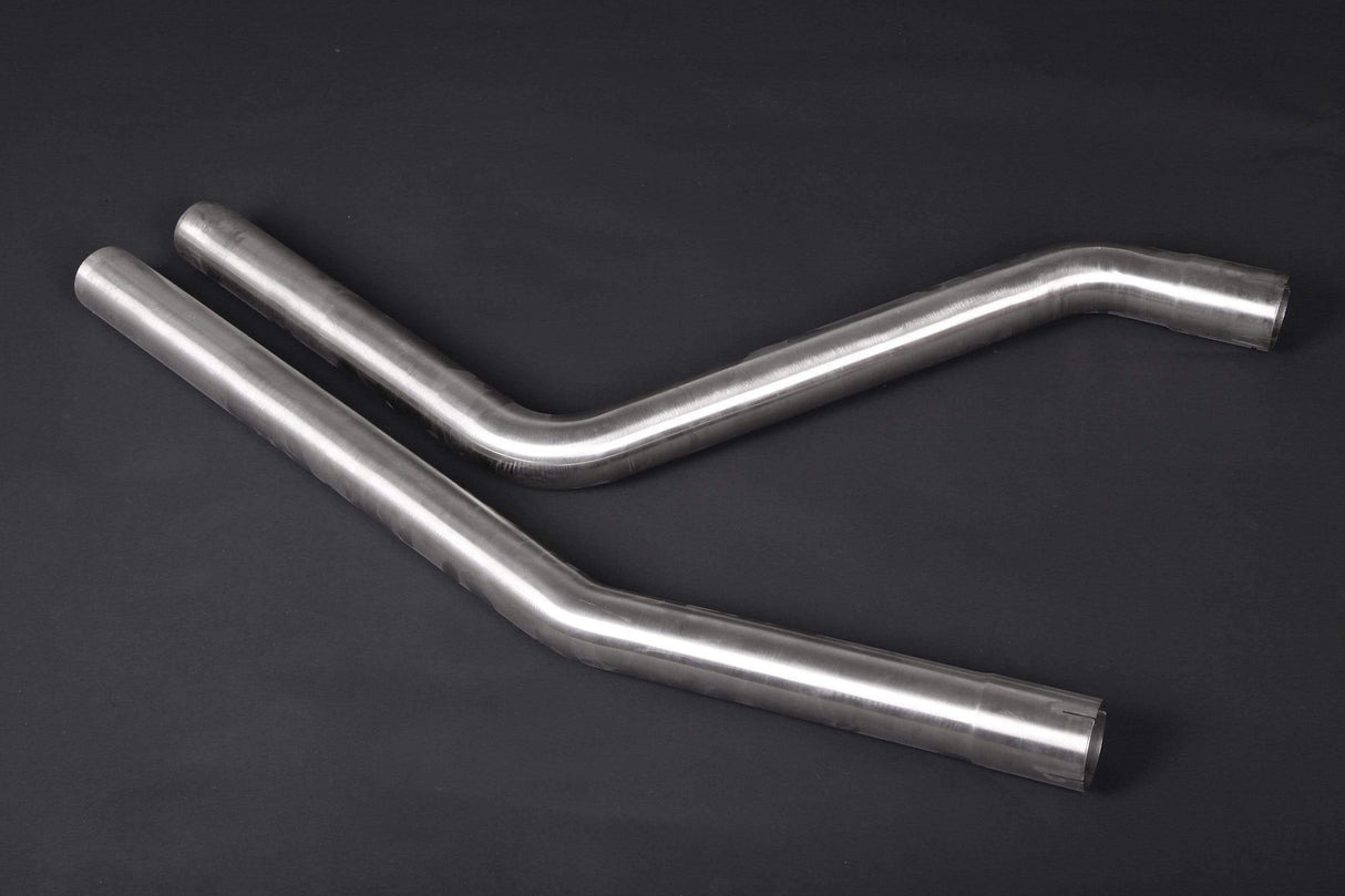 Porsche 958 Cayenne GTS (up to 10/2014) - Valved Exhaust System with Mid-Silencer Delete (incl. CES Remote)