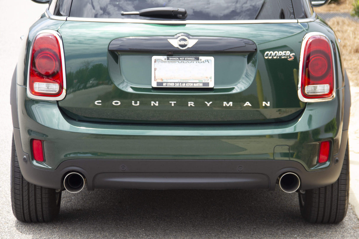 Dinan Free Flow Stainless Valved Exhaust with Polished Tips | MIni F60 Countryman S