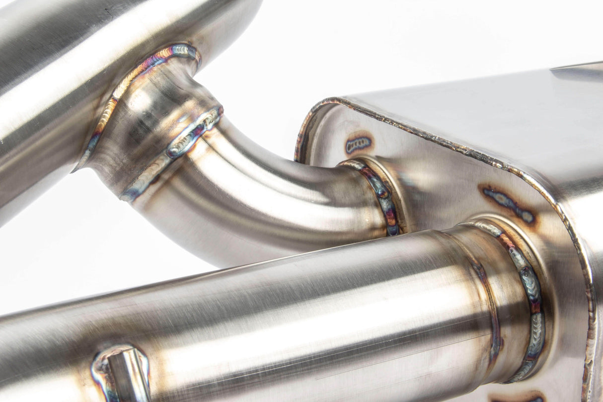Dinan Free Flow Valved Axle-Back Exhaust w/ Black Tips | BMW M340I 19-20