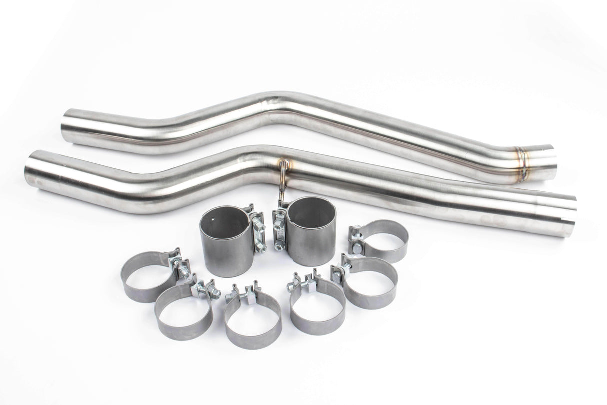 Dinan Free Flow Valved Axle-Back Exhaust w/ Black Tips | BMW M340I 19-20