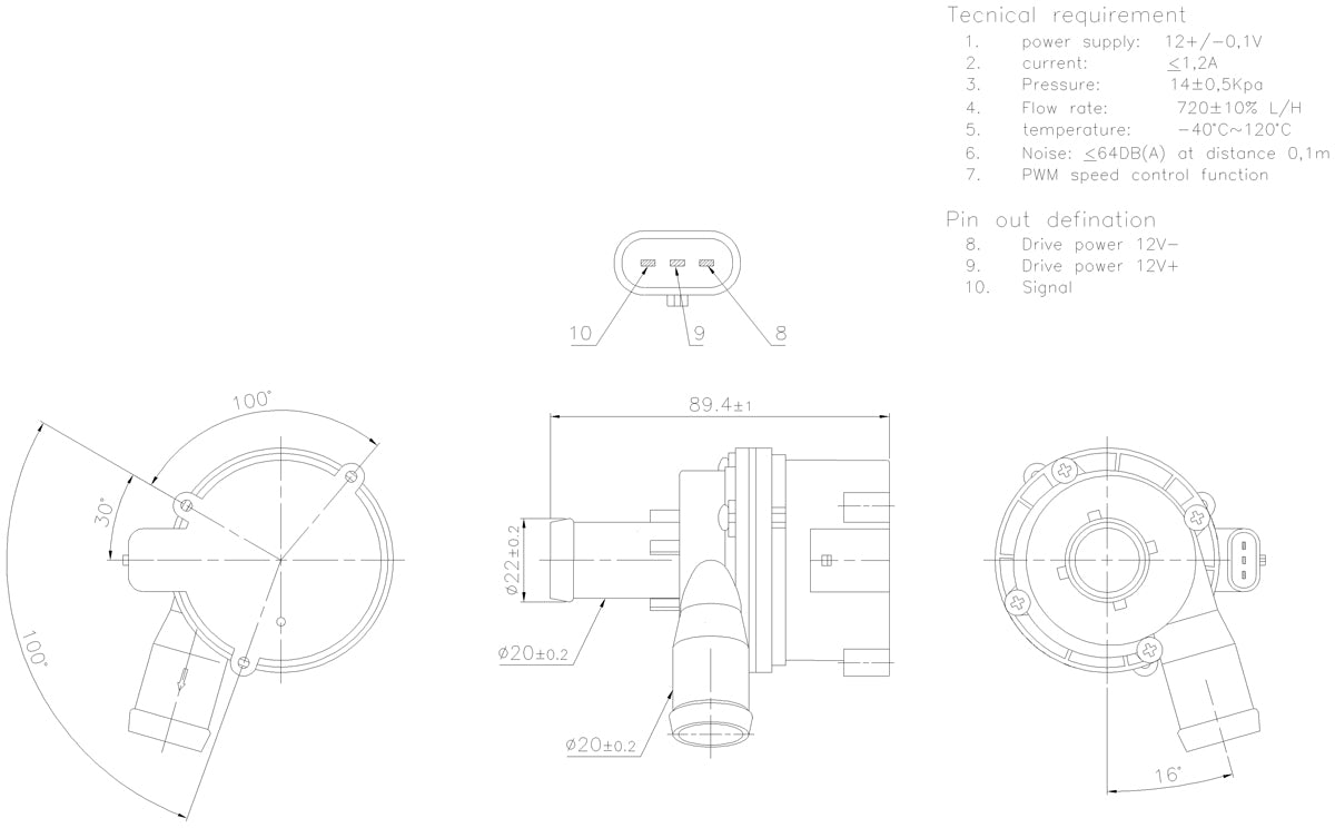 Auxiliary Water Pump - VW/Audi