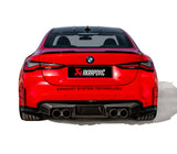 Akrapovic Rear Carbon Fiber Diffuser (High Gloss Black) - BMW / G80 / M3 / G82 / G83 / M4
