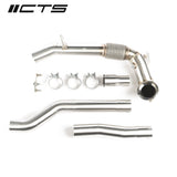 CTS Turbo EVO4 AWD RACE Exhaust Downpipe MK8 VW Golf R/8Y Audi S3