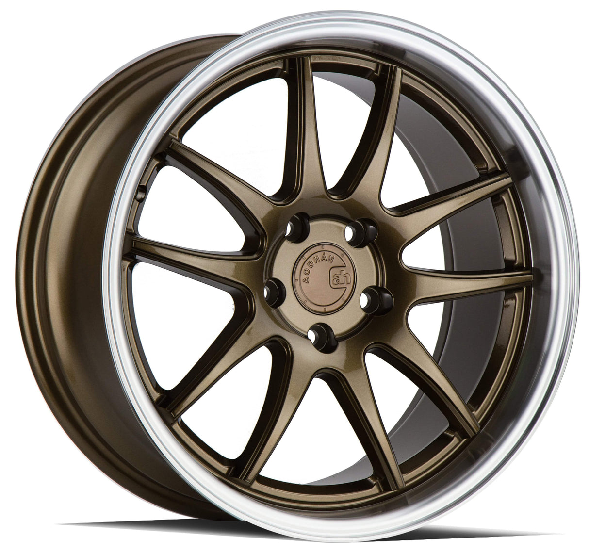Aodhan DS02 18" 5x100 Bronze w/Machined Lip