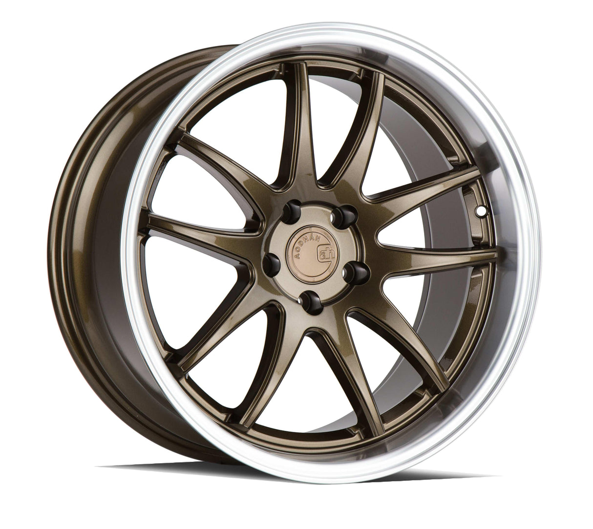 Aodhan DS02 18" 5x100 Bronze w/Machined Lip