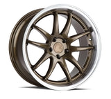 Aodhan DS02 18" 5x100 Bronze w/Machined Lip