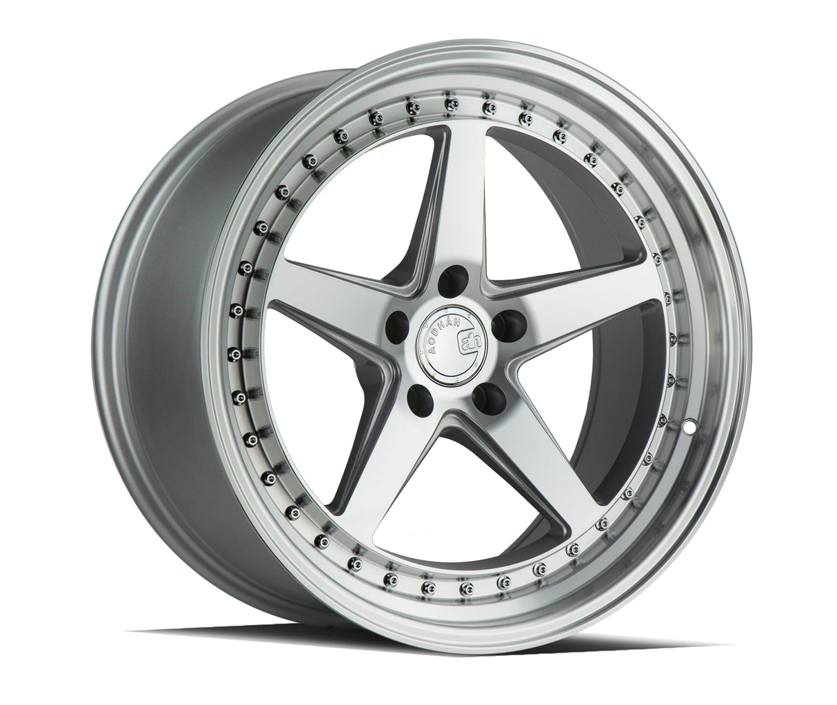 Aodhan DS05 18" 5x100 Silver w/Machined Face