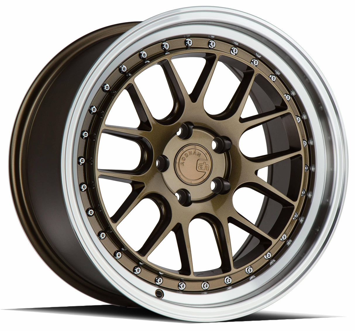 Aodhan DS06 18" 5x100 Bronze w/Machined Lip