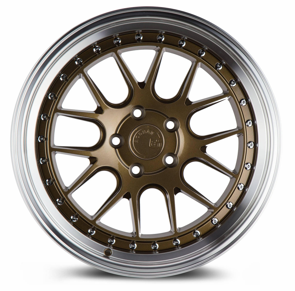 Aodhan DS06 18" 5x100 Bronze w/Machined Lip