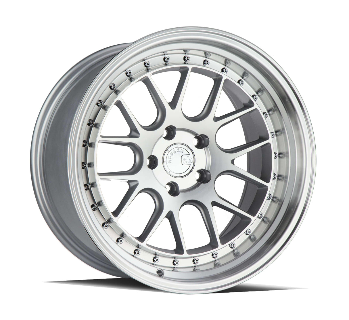 Aodhan DS06 19" 5x114.3 Silver w/Machined Face