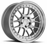 Aodhan DS06 19" 5x114.3 Silver w/Machined Face