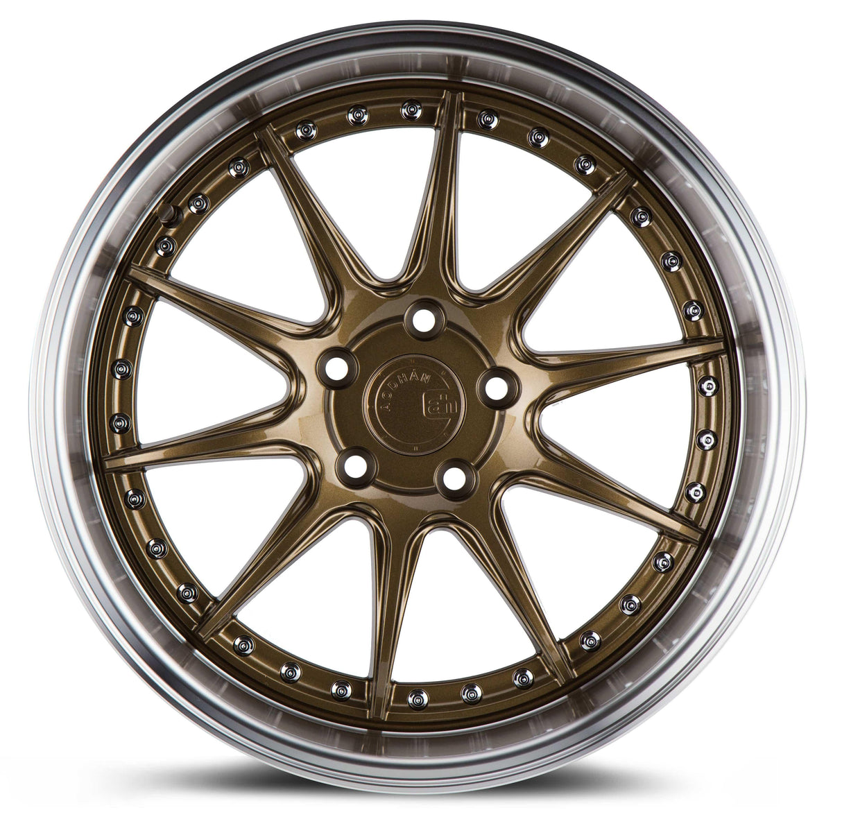 Aodhan DS07 19" 5x114.3 Bronze w/Machined Lip