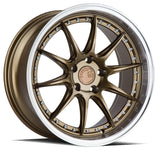 Aodhan DS07 18" 5x100 Bronze w/Machined Lip