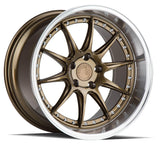 Aodhan DS07 19" 5x114.3 Bronze w/Machined Lip