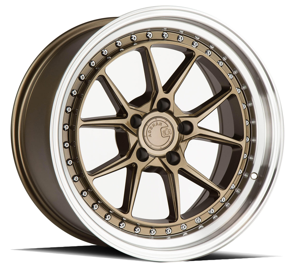 Aodhan DS08 18" 5x114.3 Bronze w/Machined Lip