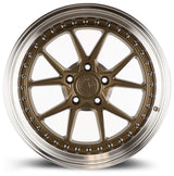 Aodhan DS08 18" 5x114.3 Bronze w/Machined Lip
