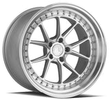 Aodhan DS08 19" 5x114.3 Silver w/Machined Face