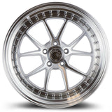 Aodhan DS08 19" 5x114.3 Silver w/Machined Face