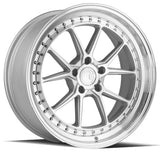 Aodhan DS08 19" 5x114.3 Silver w/Machined Face