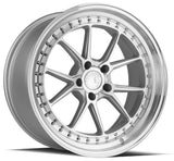 Aodhan DS08 19" 5x114.3 Silver w/Machined Face