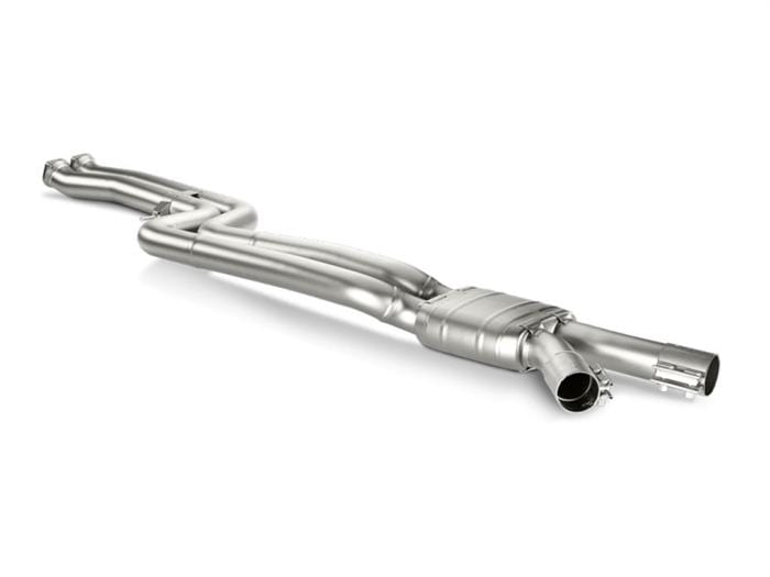 Akrapovic Titanium Link Pipe Set (Resonator Delete) - F8X BMW | M3 | M4 - (NLA)