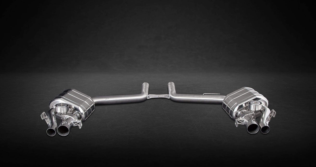 Mercedes E63S AMG Sedan (W212) 4matic S & 2WD - Valved Exhaust System (Incl. Remote)